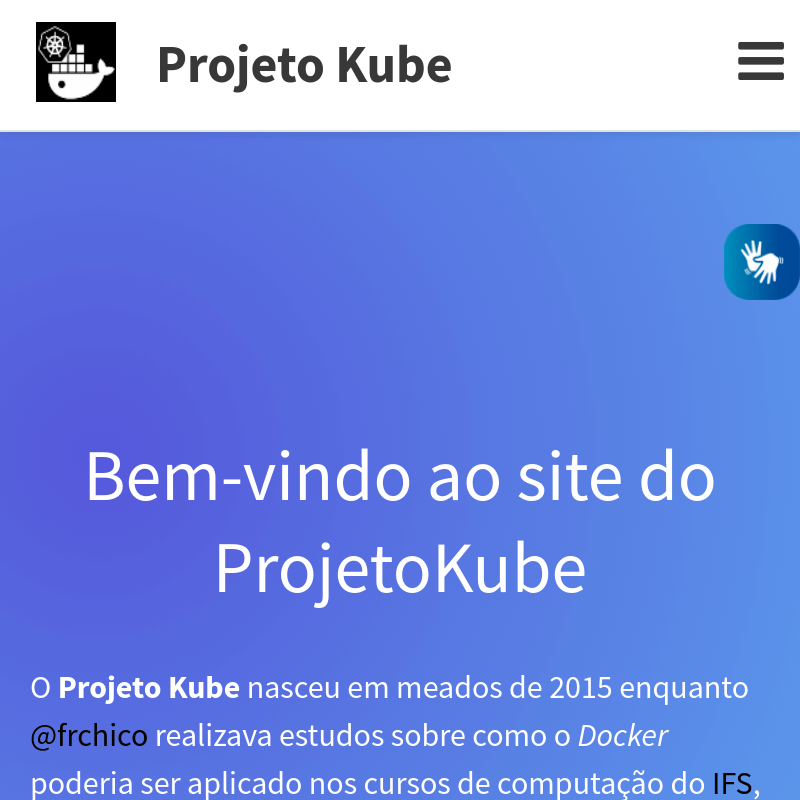 Blog Projeto Kube